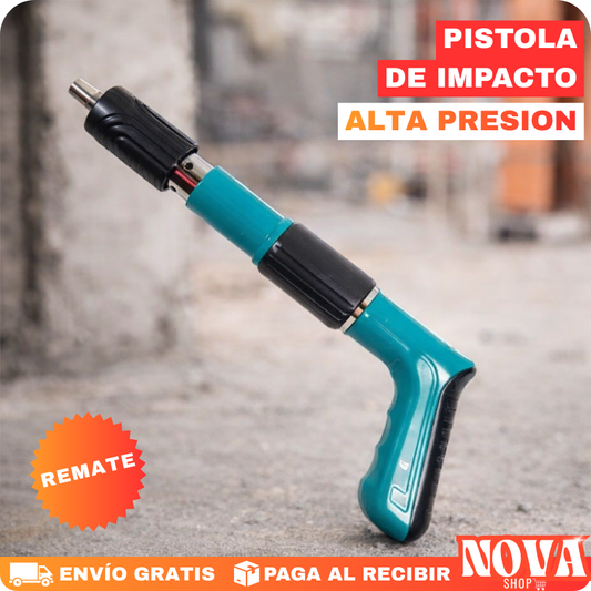 PISTOLA REMACHADORA PORTATIL DE ALTA PRESION