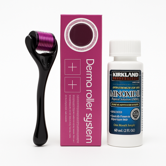 🔥 Derma Roller 5mm + Minoxidil 5%