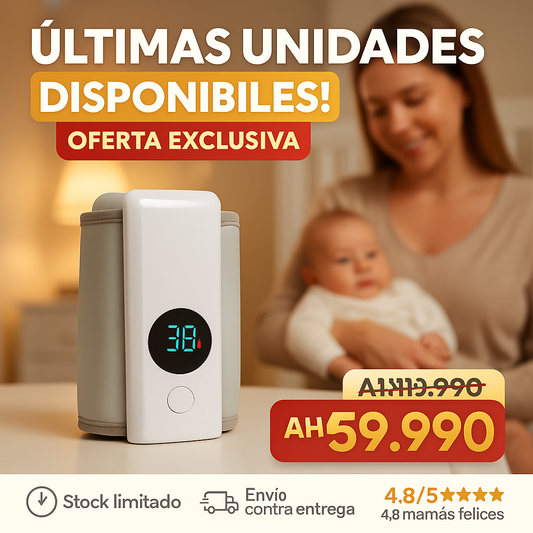 Calentador de Teteros Recargable Portatil 🍼